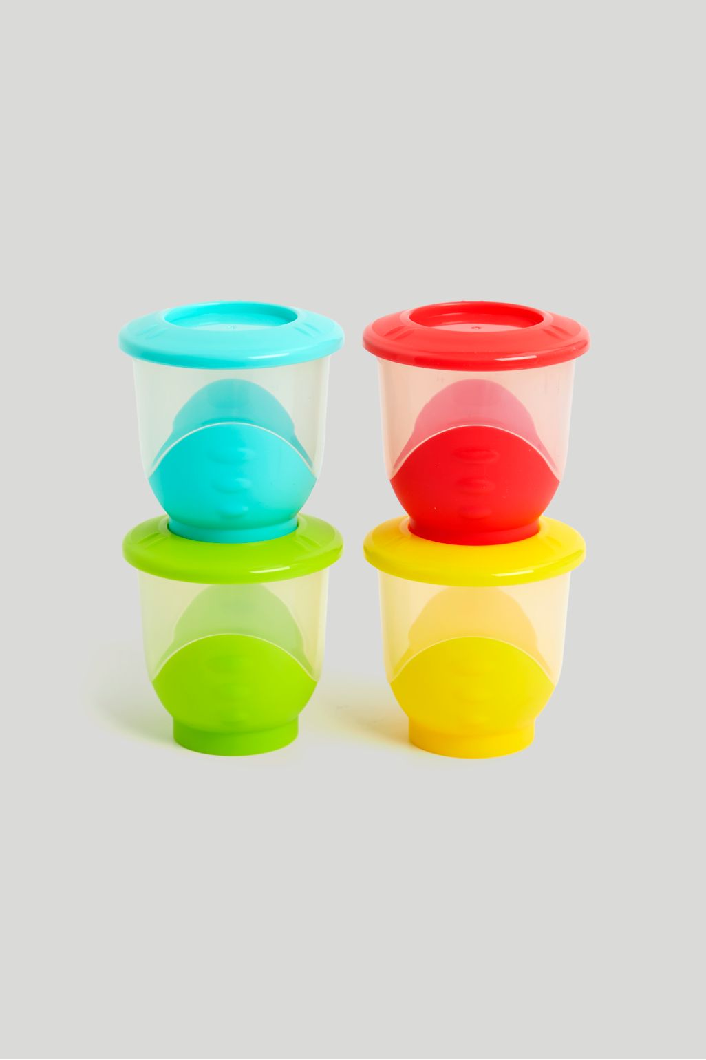 mothercare large easy pop freezer pots - 4 pack