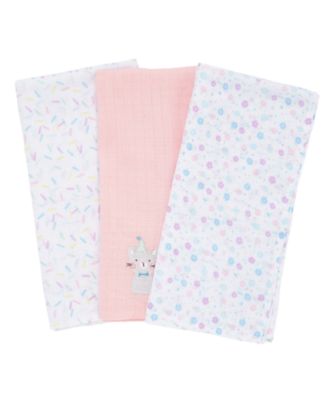 Mothercare Confetti Party Muslins - 3 Pack