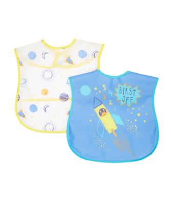 mothercare bibs with sleeves