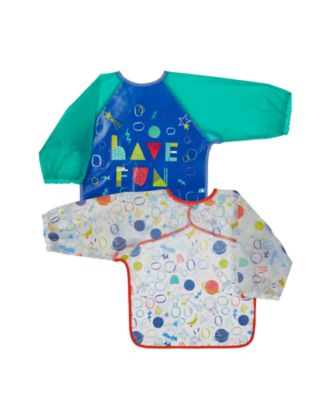 Mothercare Space Dreamer Coverall Bibs - 2 Pack