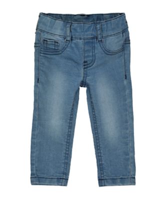 Mothercare Denim Light Wash Denim Look Jeggings Mothercare