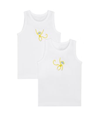 Mothercare Monkey Vests - 2 Pack