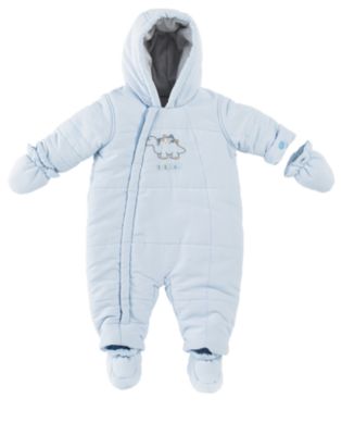 Boys Dinosaur Snowsuit   pramsuits & snowsuits   Mothercare