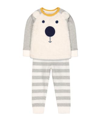 fluffy bear pyjamas