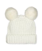 Mothercare Pearl Double-Pom Beanie Hat