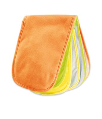 Mothercare Coloured Burp Cloth   3 Pack   muslins   Mothercare