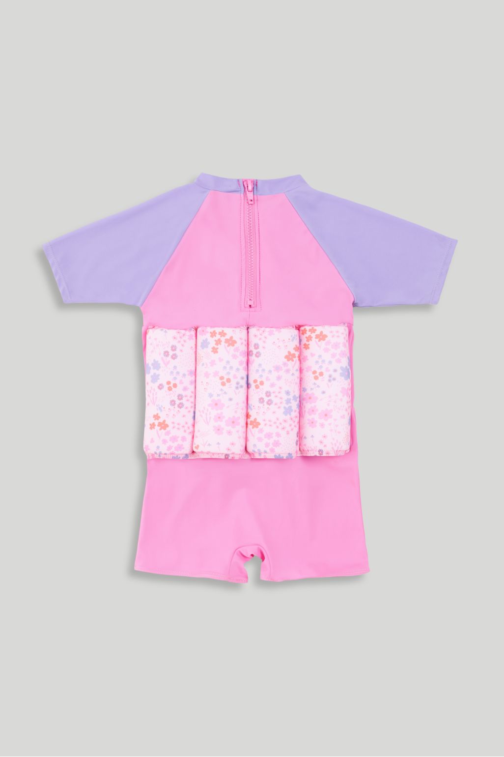 mothercare swimsafe pink float suit 1-2 years