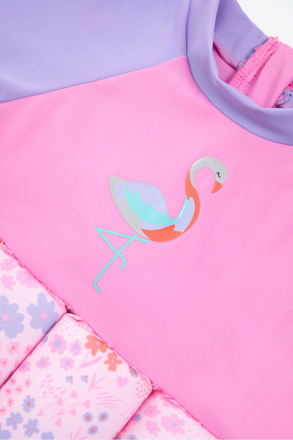mothercare swimsafe pink float suit 1-2 years