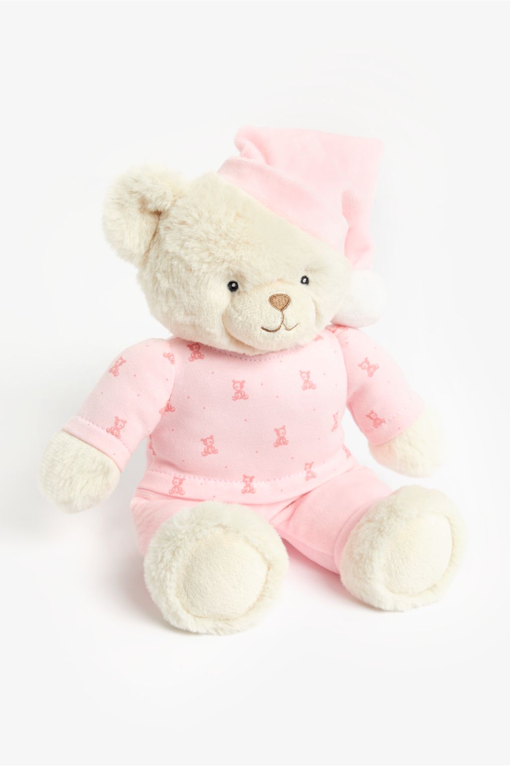 mothercare pink bedtime bear