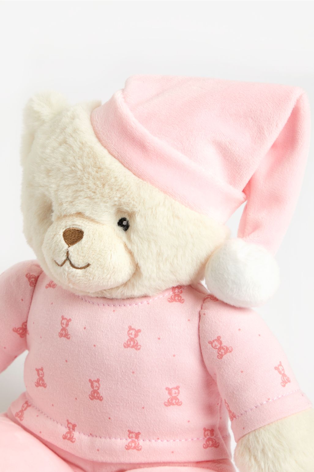 mothercare pink bedtime bear