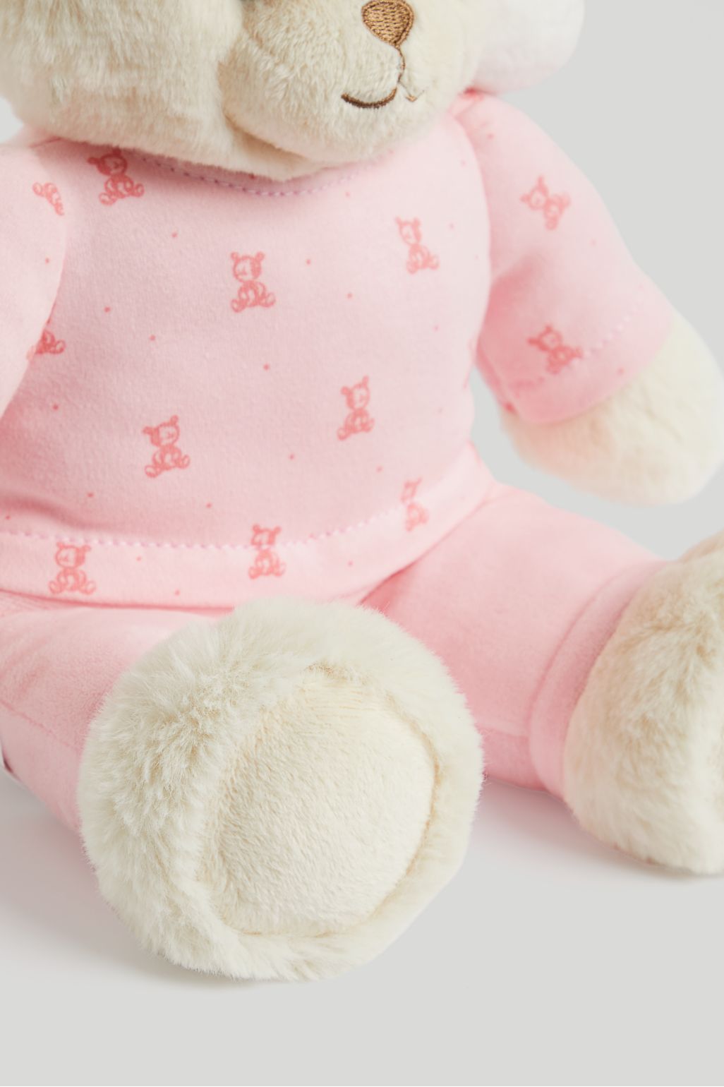 mothercare pink bedtime bear