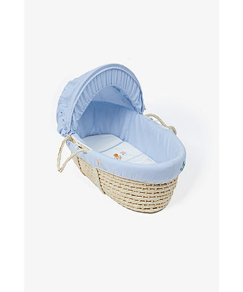 YXGH@ Baby Moses Basket Baby Cradle Basket Nursery Cradle Bedding Basket Portable Car Newborn Baby Basket Straw Basket Crib for 0-6-9 Months Baby 