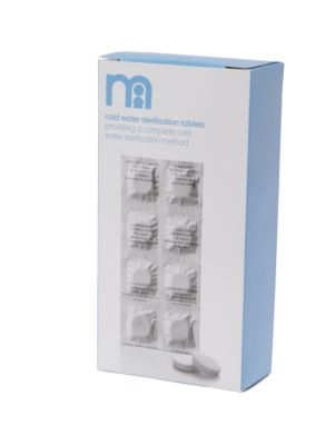 Mothercare Cold Water Sterilisation Tablets – 56 pack   accessories 