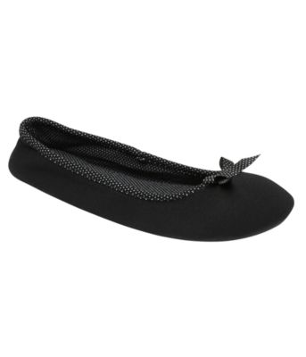 Maternity Black Spot Slipper   sale   Mothercare