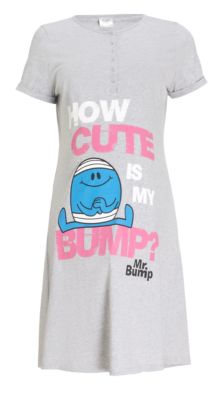 Maternity Mr Bump Nightshirt   nightshirts   Mothercare