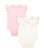 Mothercare My First Frill Bodysuits - 2 Pack