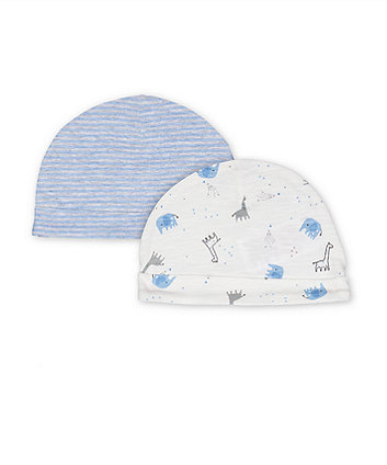 Mothercare My First Little Safari Hats - 2 Pack