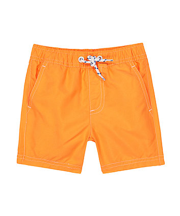 Mothercare Orange Magic Board Shorts