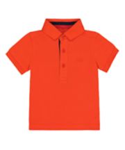 Mothercare Orange Polo Shirt
