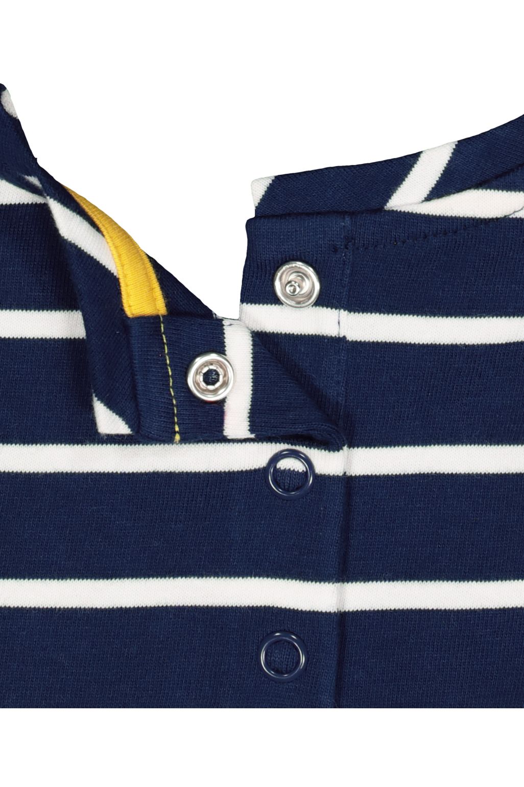 rochie din jerse cu dungi bleumarin