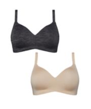 Mothercare Maternity T-Shirt Bras - 2 Pack