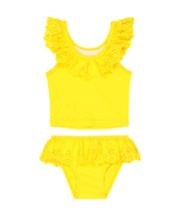 Mothercare Yellow Broderie Tankini