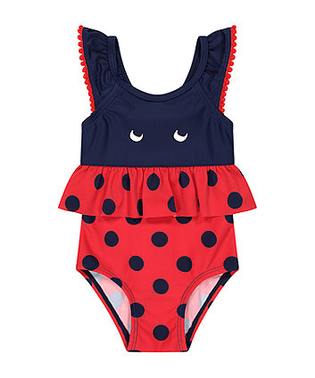 Mothercare Ladybird Swimsuit