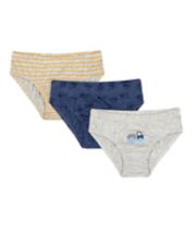 Mothercare Tractor Briefs - 5 Pack