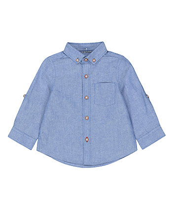 Mothercare Blue Oxford Shirt