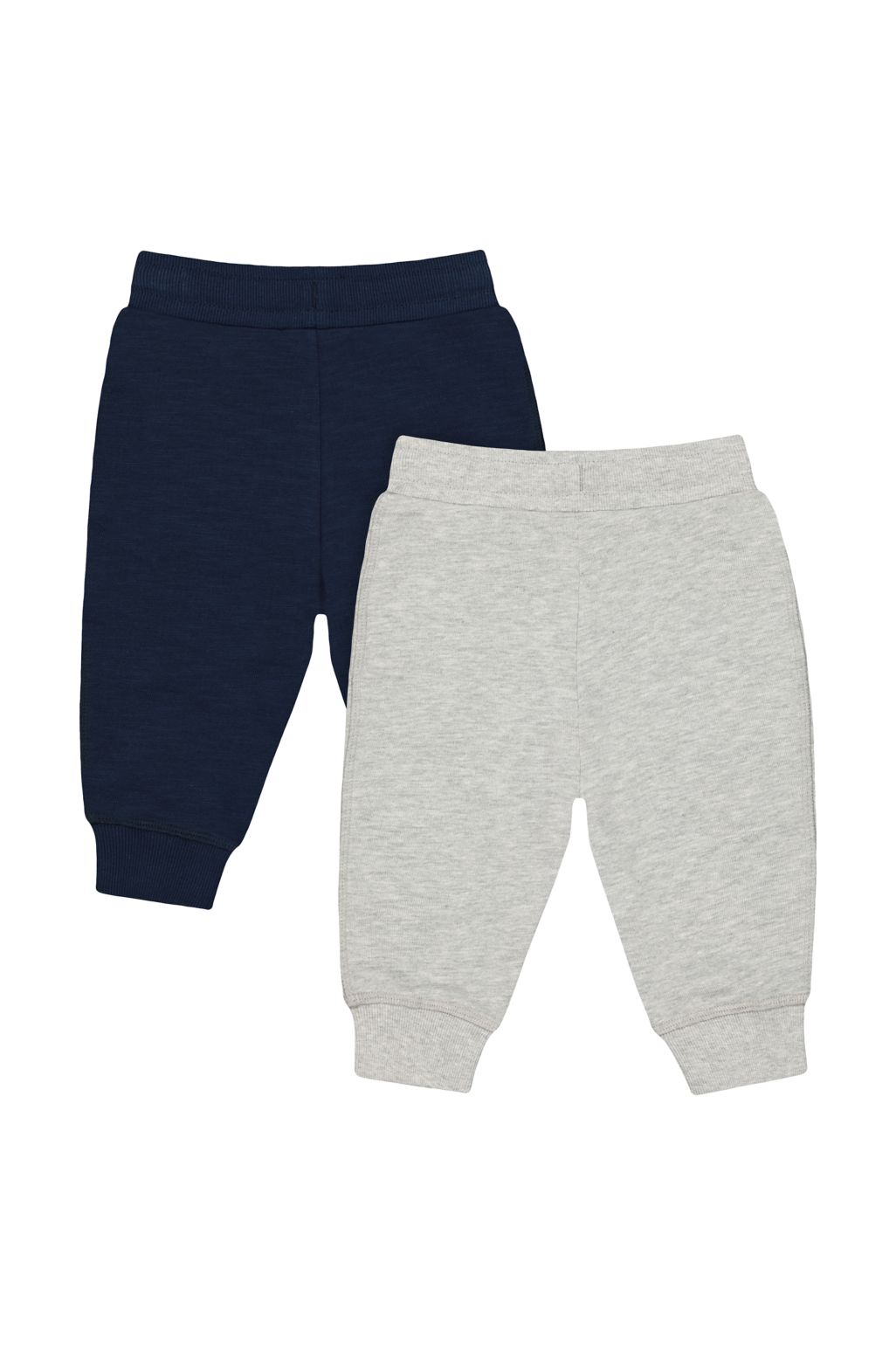 pantaloni de jogging gri si bleumarin - set 2 buc