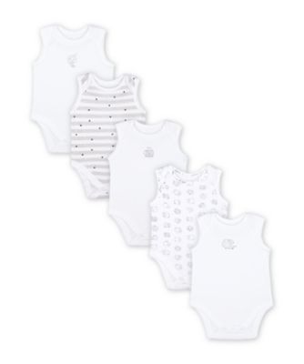 mothercare sleeveless bodysuits