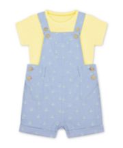 Mothercare Anchor Bibshorts And Bodysuit Set