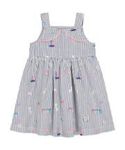 Mothercare Nautical Striped Woven Dress