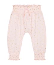 Mothercare Pink Star Harem Trousers