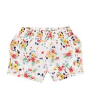 Mothercare Floral Frill Shorts