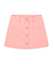 Mothercare Pink Denim Button-Up Skirt