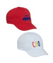 Mothercare Cool And Car Caps - 2 Pack