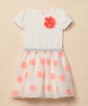 Mothercare Floral Organza Twofer Occasion Dress