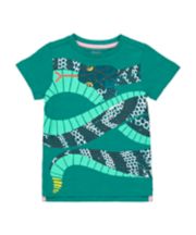 Mothercare Green Snake T-Shirt