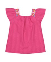 Mothercare Pink Dobby Blouse