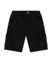 Mothercare Black Cargo Shorts