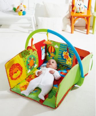 Mothercare Safari 2 in 1 Baby Gym   baby playmats & gyms   Mothercare