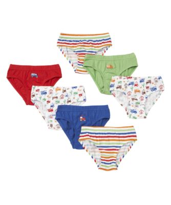 Mothercare Trucks Briefs – 7 Pack   knickers   Mothercare