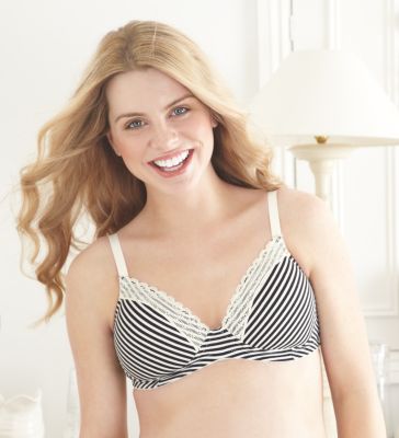 Blooming Marvellous Maternity Stripe Support Bra   non wired t shirt 