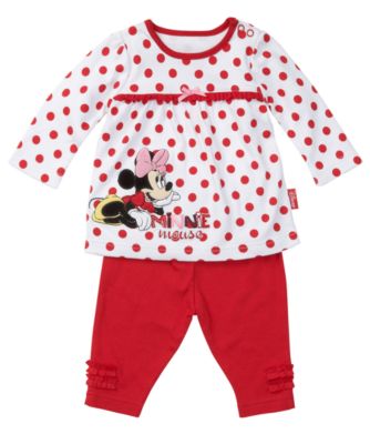 Disney Minnie Mouse Pyjamas Set   pyjamas   Mothercare