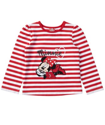 Disney Minnie Mouse Long Sleeve Top   tops   Mothercare