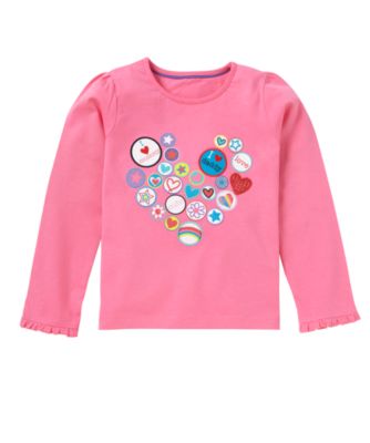 Mothercare Long Sleeve Mummy and Daddy Badge Top   t shirts 