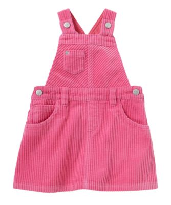 Pink Cord Pinny   dresses   Mothercare