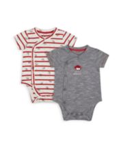 Mothercare Cheeky Monkey Bodysuits - 2 Pack