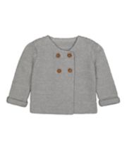 Mothercare Grey Knitted Cardigan